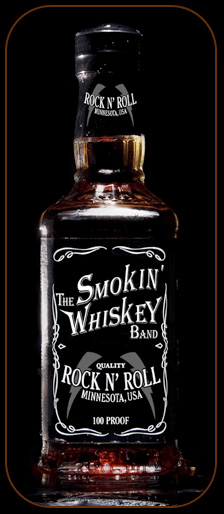 Smokin' Whiskey Bottle